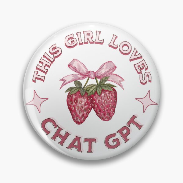 Item preview, This Girl Loves Chat GPT designed and sold by CozyLightsStore.