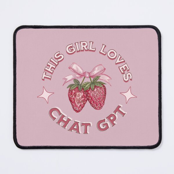Item preview, This Girl Loves Chat GPT designed and sold by CozyLightsStore.