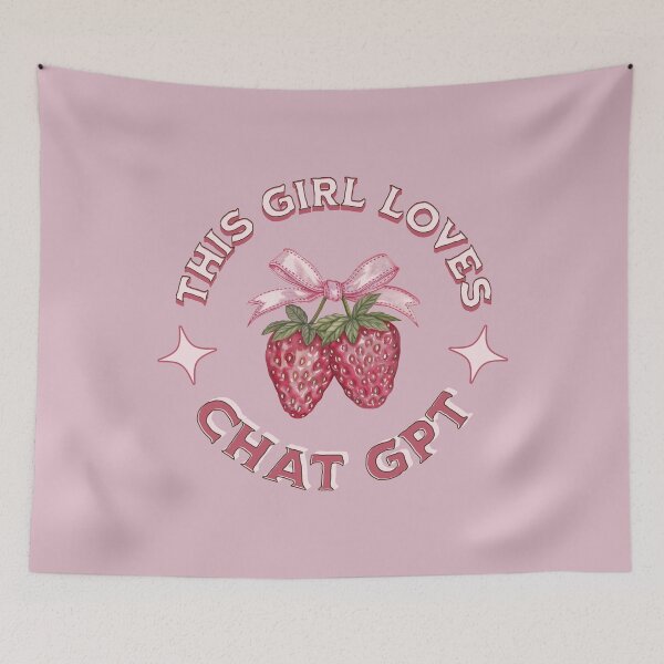 Item preview, This Girl Loves Chat GPT designed and sold by CozyLightsStore.