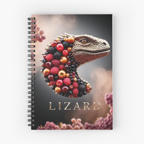 Item preview, Berry Lizard - Artistic Nature Design designed and sold by LaLi-Designs.