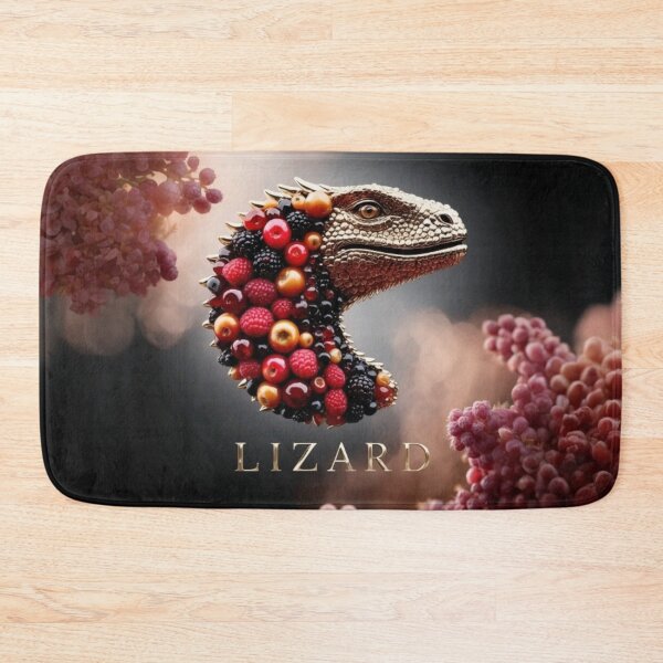 Item preview, Berry Lizard - Artistic Nature Design designed and sold by LaLi-Designs.