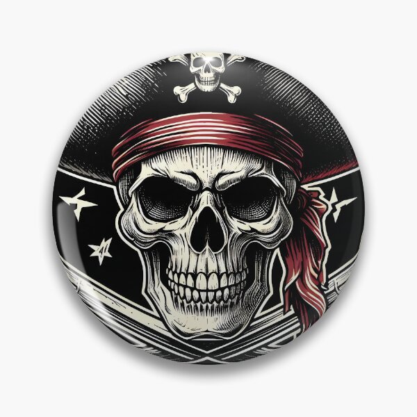 Item preview, Pirate Skull designed and sold by zarshirts.