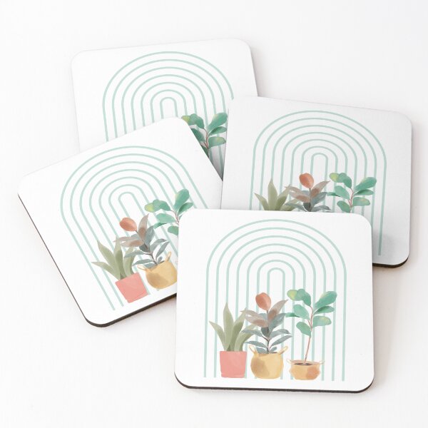 Item preview, Boho designs with 3 pot plants  designed and sold by priyankajustine.