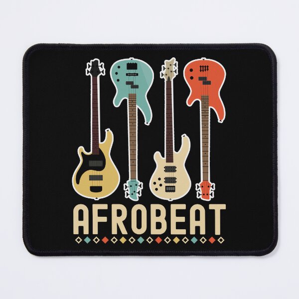 Item preview, Colorful Afrobeat Guitars | African Dance Music - Black designed and sold by PearlMoonGrapes.