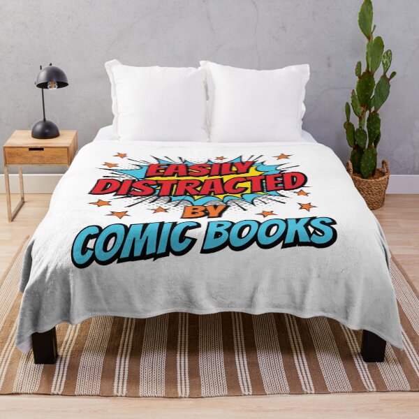 Item preview, Easily Distracted by Comic Books designed and sold by jaygo.