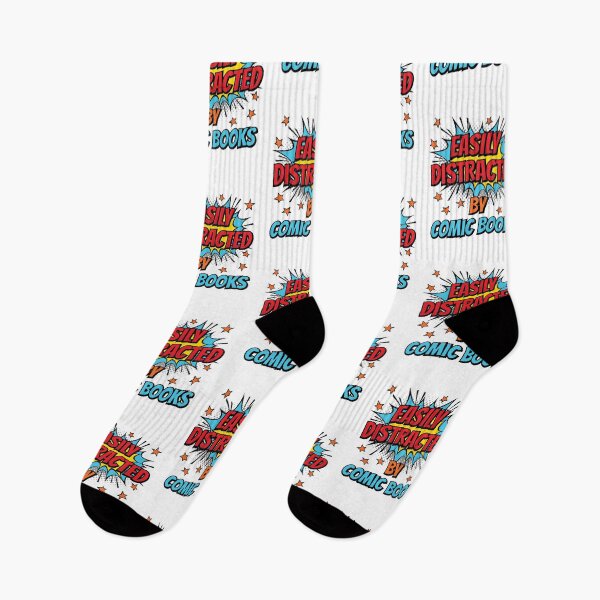 Item preview, Easily Distracted by Comic Books designed and sold by jaygo.