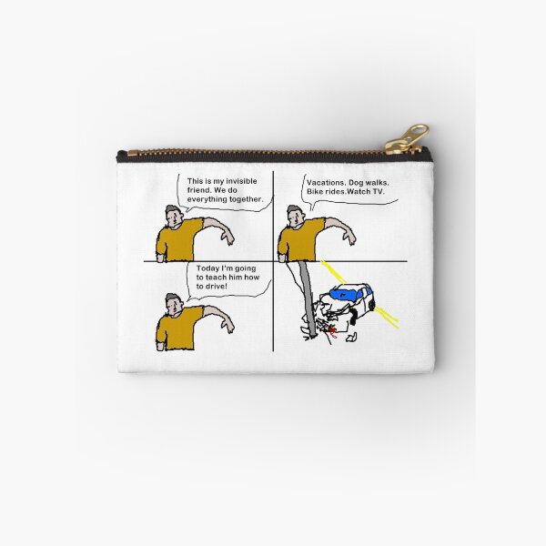 Item preview, Driving 101: The Invisible Friend Edition - Hilarious Comic Design designed and sold by Ignorant-Artist.