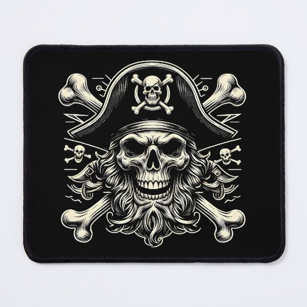 Item preview, Pirate Skull designed and sold by zarshirts.