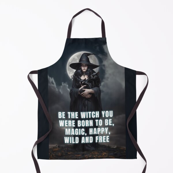 Item preview, BE THE WITCH YOU WERE BORN TO BE, MAGIC, HAPPY, WILD AND FREE. Halloween design. designed and sold by La Loca.