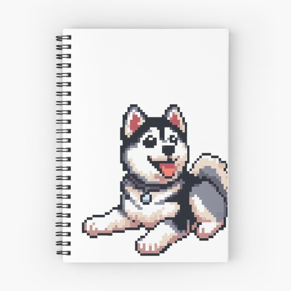 Item preview, But pixelated Husky designed and sold by miriam-miranda.