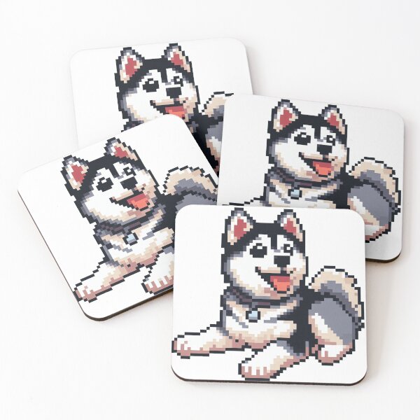 Item preview, But pixelated Husky designed and sold by miriam-miranda.