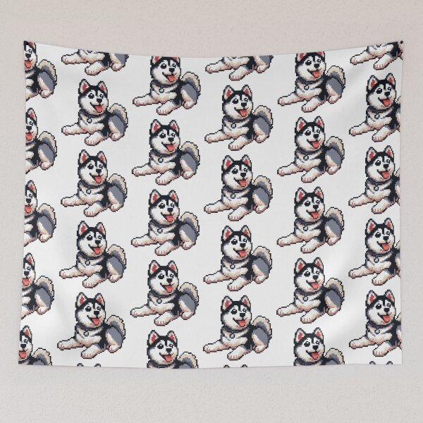 Item preview, But pixelated Husky designed and sold by miriam-miranda.