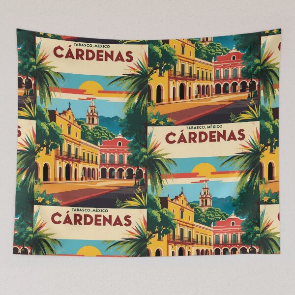 Item preview, Cardenas Tabasco Mexico Vintage Travel Tourism  designed and sold by TravelersGems.