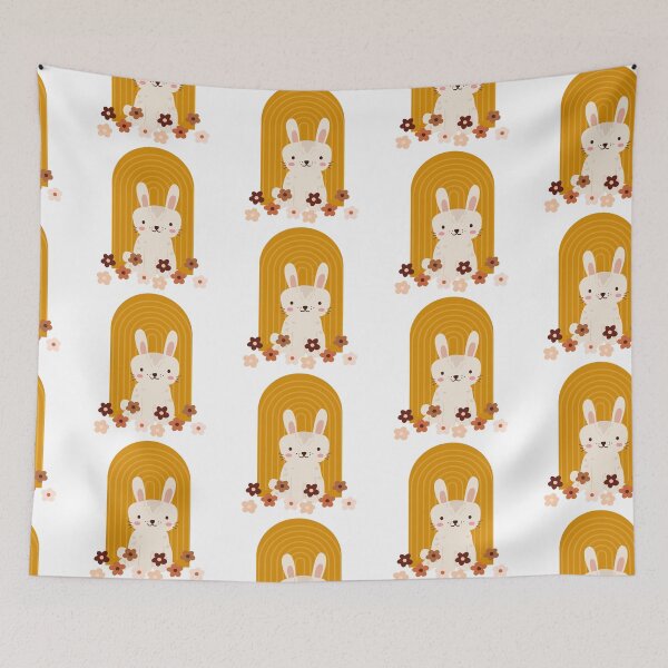 Item preview, Cute bunny boho design designed and sold by priyankajustine.
