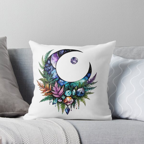 Item preview, Jewelled moon designed and sold by MyrtlePrints.