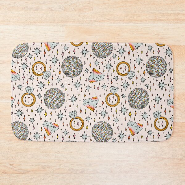 Item preview, Disco Ball and Diamonds Print designed and sold by doodlebymeg.