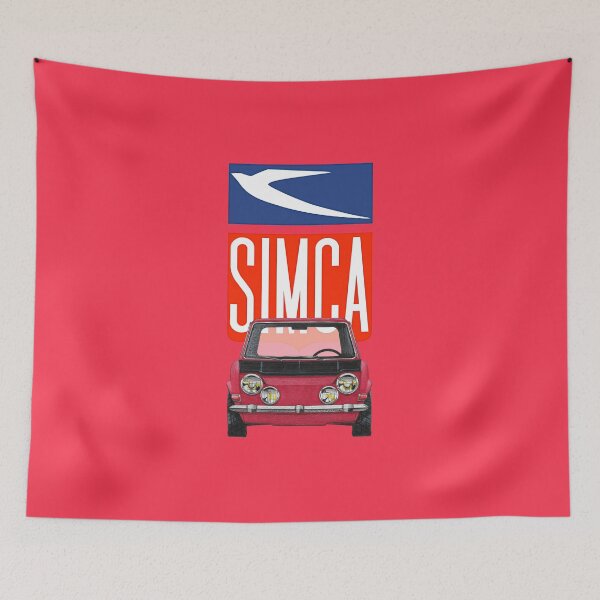 Item preview, Geo3Doodles Simca Rallye SIMCA Doodle designed and sold by Geo3doodles.