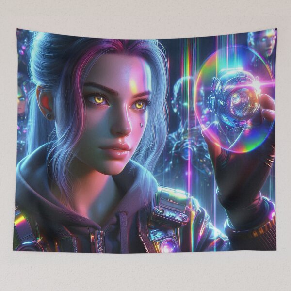 Item preview, Fantasy futuristic gaming character  designed and sold by BlueGnome.