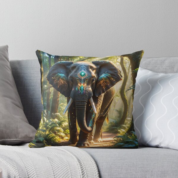 Item preview, Elephant in Forest designed and sold by OleOleStore.