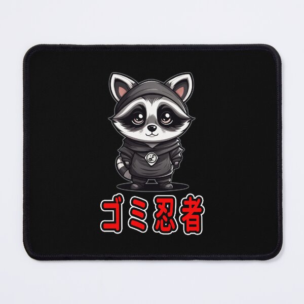 Item preview, Trash Ninja, Sora, Kawaii Cute Racoon, Kanji Writing designed and sold by Burn-Ego.