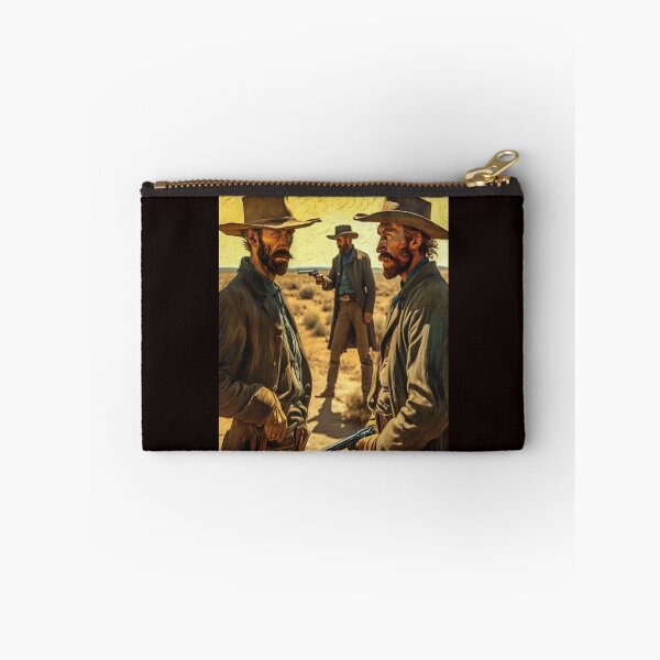 Item preview, "Duel Under the Desert Sun: Wild West Showdown" designed and sold by Artisticanvas.