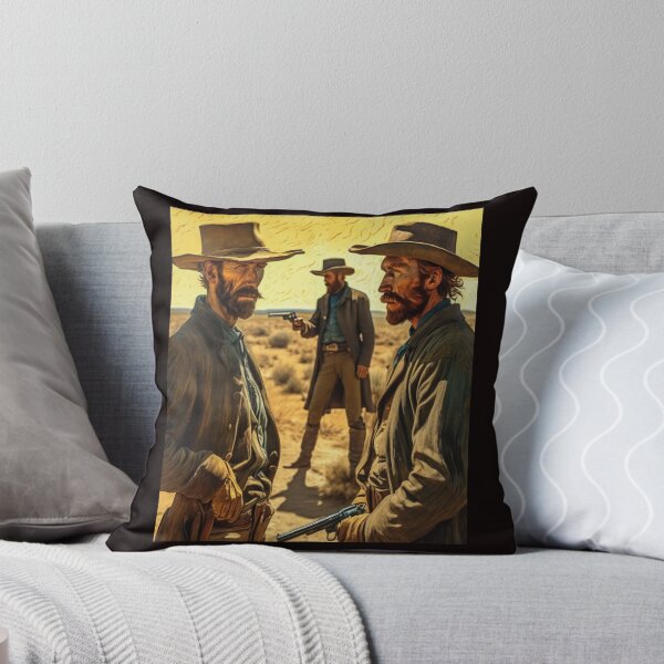 Item preview, "Duel Under the Desert Sun: Wild West Showdown" designed and sold by Artisticanvas.