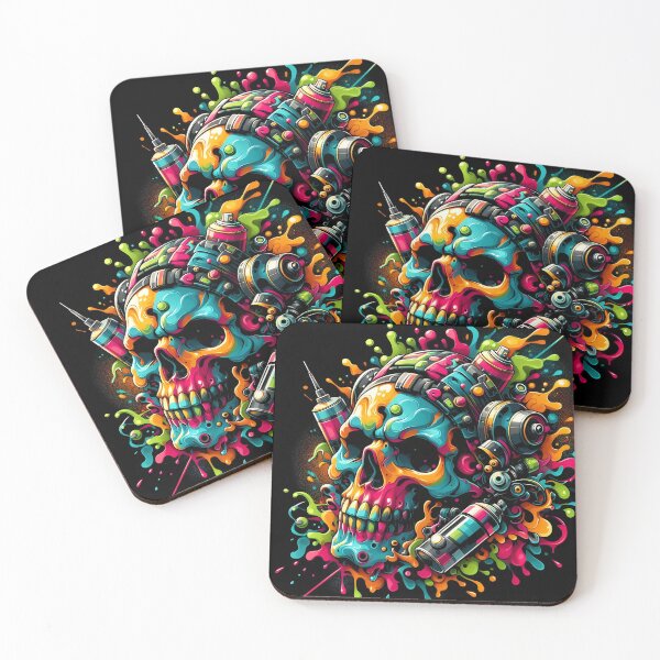 Item preview, Graffiti Skull designed and sold by zarshirts.