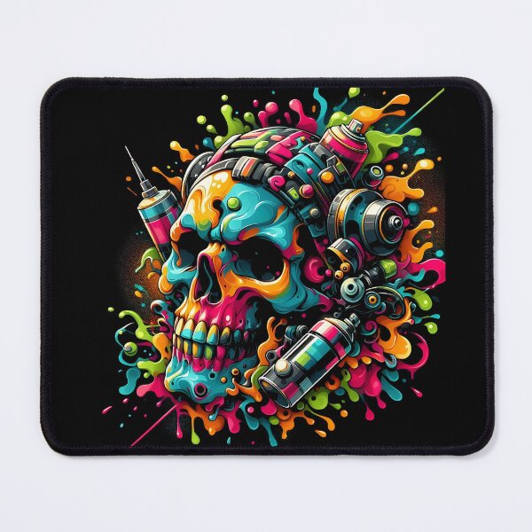 Item preview, Graffiti Skull designed and sold by zarshirts.