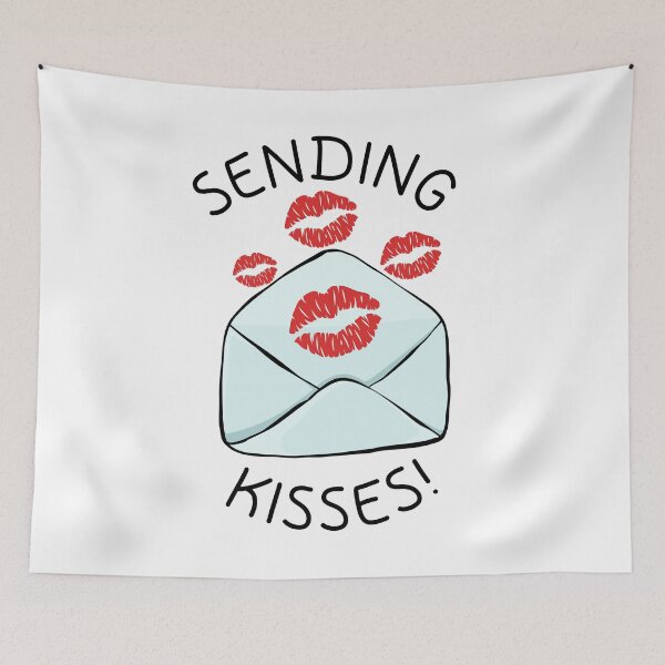 Item preview, Open Envelope Sending Kisses designed and sold by Starstacks.
