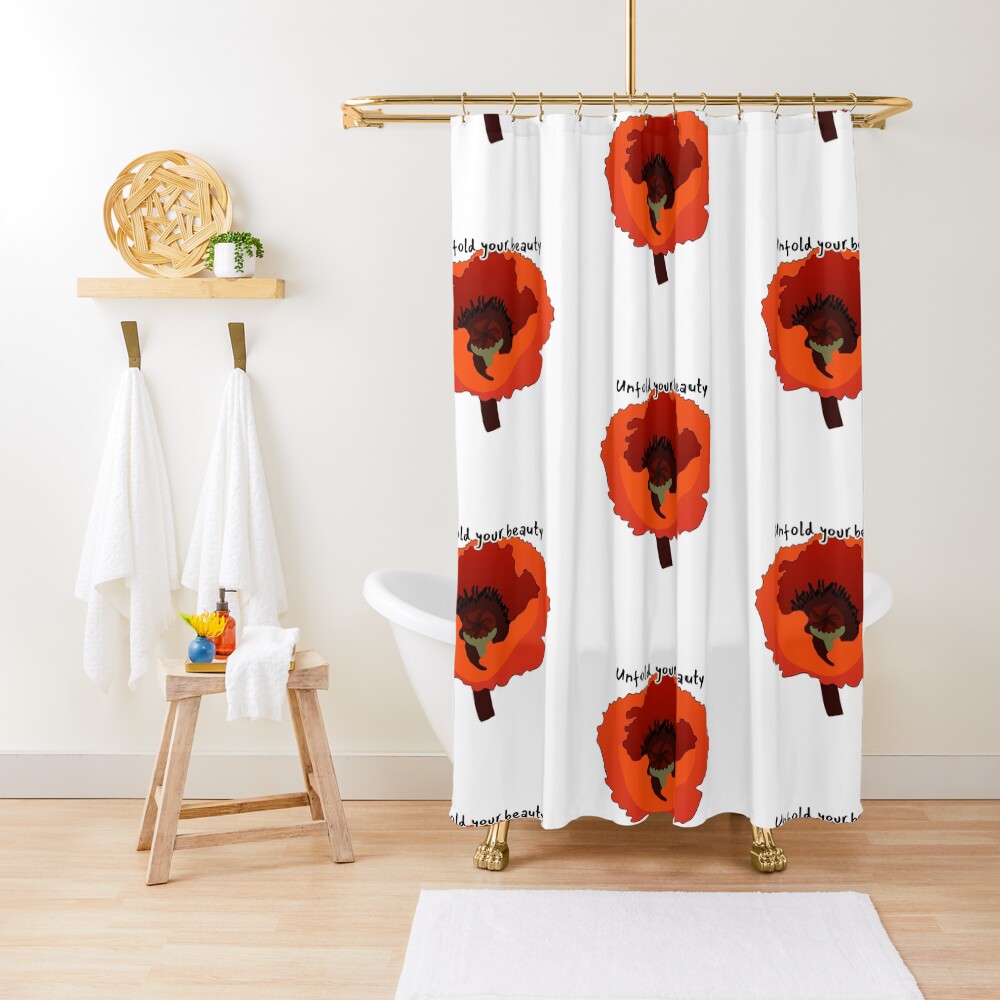 Item preview, Shower Curtain designed and sold by Musky-creatives.
