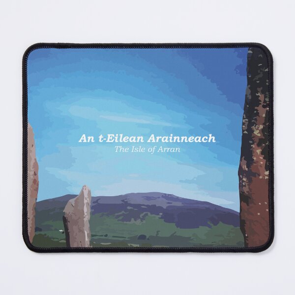 Item preview, The Isle of Arran (An t-Eilean Arainneach in Scottish Gaelic) standing stones designed and sold by Mamaidh Made.