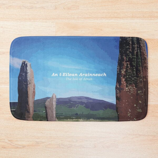 Item preview, The Isle of Arran (An t-Eilean Arainneach in Scottish Gaelic) standing stones designed and sold by Mamaidh Made.