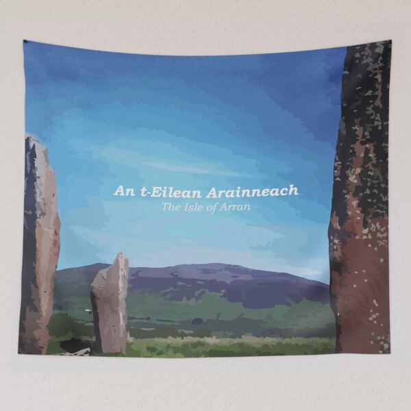 Item preview, The Isle of Arran (An t-Eilean Arainneach in Scottish Gaelic) standing stones designed and sold by Mamaidh Made.