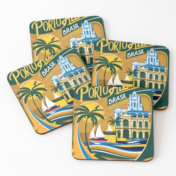 Item preview, Porto Alegre Brazil Vintage Travel Tourism  designed and sold by TravelersGems.