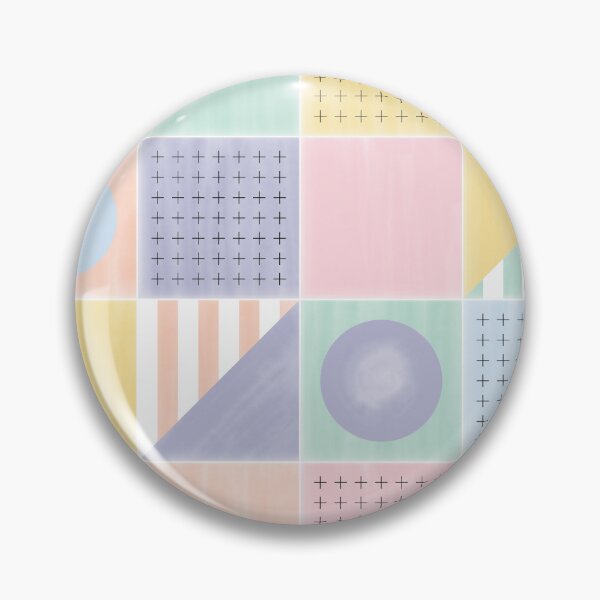 Item preview, Painted Riviera Tiles Pastels designed and sold by DesigndN.