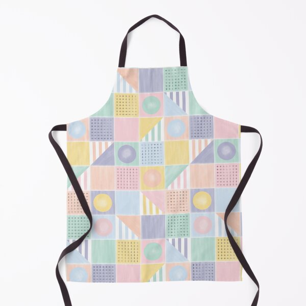 Item preview, Painted Riviera Tiles Pastels designed and sold by DesigndN.
