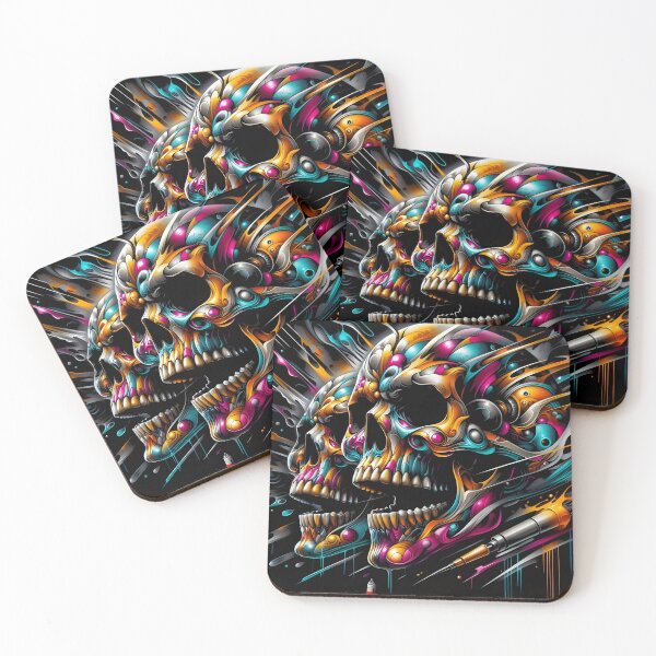 Item preview, Graffiti Skull designed and sold by zarshirts.