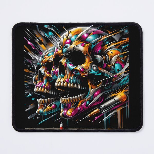 Item preview, Graffiti Skull designed and sold by zarshirts.