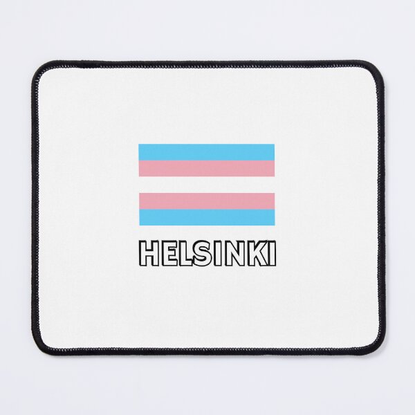 Item preview, Trans  Pride Flag Helsinki designed and sold by Inspirationmotivation.