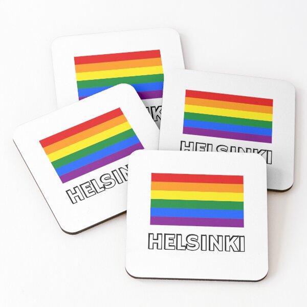 Artikelvorschau, Pride-Flagge Helsinki entworfen und verkauft von Inspirationmotivation.
