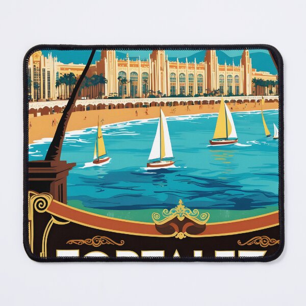 Item preview, Fortaleza Brazil Vintage Travel Tourism designed and sold by TravelersGems.