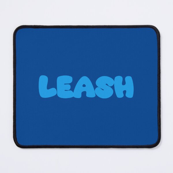 Item preview, Leash Name Blue Text designed and sold by vibeno1.