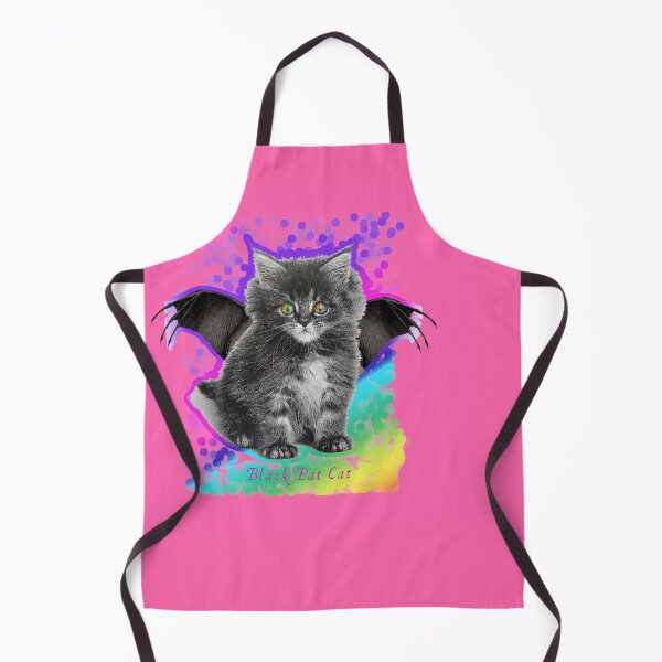 Item preview, Black Bat Cat - Rainbow Eyes (By AliceCCI) designed and sold by VanyssaGraphics.