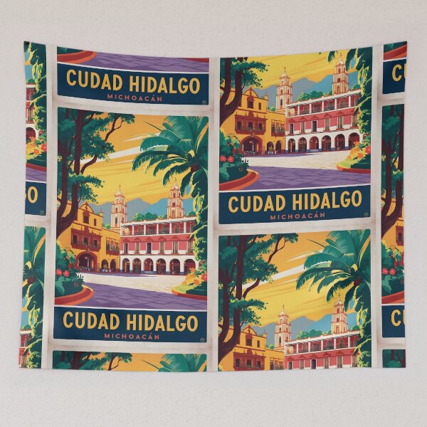 Item preview, Ciudad Hidalgo Michoacan Mexico Vintage Travel Tourism  designed and sold by TravelersGems.