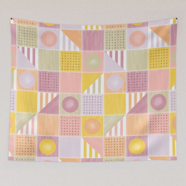 Item preview, Painted Riviera Tiles Fruit Salad designed and sold by DesigndN.