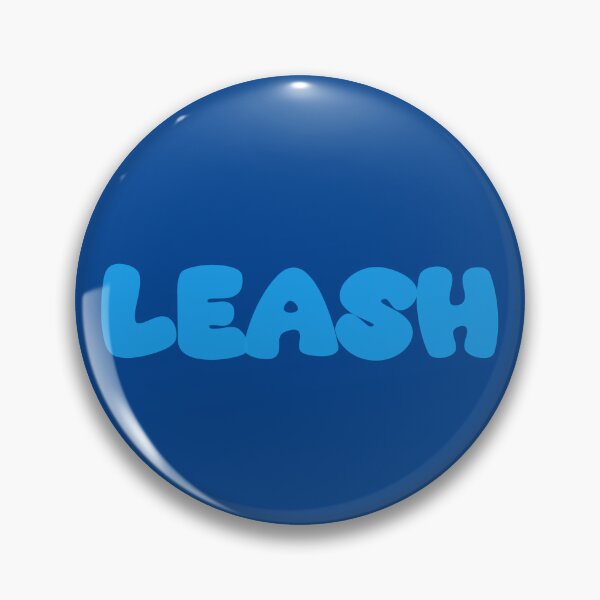 Item preview, Leash Name Blue Text designed and sold by vibeno1.