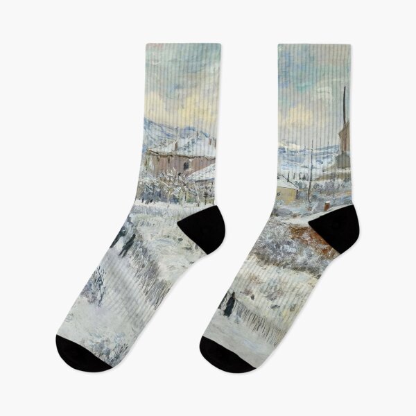 Item preview, View of Argenteuil in the Snow - 1875 - Claude Monet designed and sold by dottyshai.