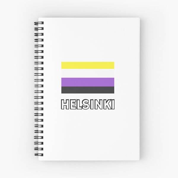 Item preview, Non Binary Pride Flag Helsinki designed and sold by Inspirationmotivation.