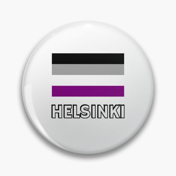 Item preview, Asexuality Pride Flag Helsinki designed and sold by Inspirationmotivation.