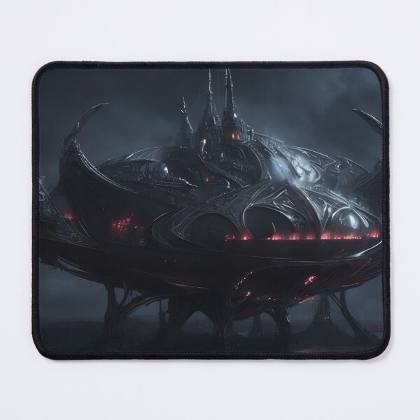 Item preview, Gothic Alien Citadel: Harbinger of Cosmic Darkness designed and sold by ArtGotika.